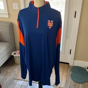 NY Mets quarter zip 2X brand new